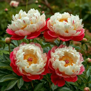 Пион Коралловый Каскад купить по цене от 490р. в интернет-магазине «Посадика» с доставкой почтой в в Мантуровое и по всей России – [изображение №1].