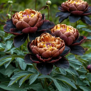 Пион Императорский Бал купить по цене от 419р. в интернет-магазине «Посадика» с доставкой почтой в в Мантуровое и по всей России – [изображение №1].