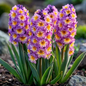 Гиацинт Пинк Перпл купить по цене от 2099р. в интернет-магазине «Посадика» с доставкой почтой в в Мантуровое и по всей России – [изображение №1].